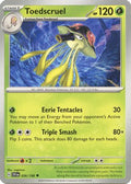 Toedscruel 026  - Reverse Holofoil SV01 Scarlet & Violet Base Set - Uncommon