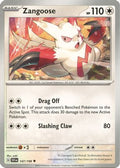 Zangoose 147/198  - Reverse Holofoil SV01 Scarlet & Violet Base Set - Uncommon