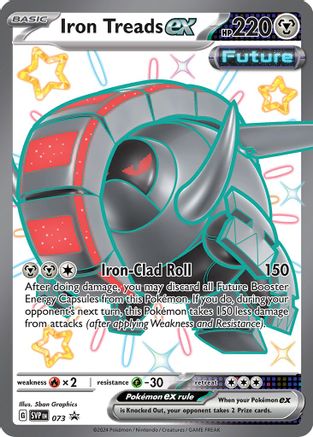 Iron Treads ex 073  - Holofoil SV Scarlet & Violet Promo Cards - Promo