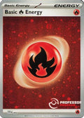 Fire Energy (2023) (2023) 002  - Holofoil Professor Program Promos - Promo