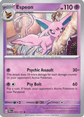 Espeon 033  - Holofoil SV Prismatic Evolutions - Rare