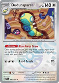 Dudunsparce (Master Ball Pattern) 080  - Holofoil SV Prismatic Evolutions - Rare