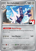 Archaludon 107/142  - Holofoil Prize Pack Series Cards - Rare