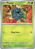 Pineco 004  - Reverse Holofoil SV10 Destined Rivals - Common