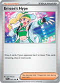 Emcee's Hype 163/182  SV10 Destined Rivals - Common