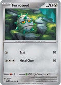 Ferroseed 068  - Reverse Holofoil SV White Flare - Common