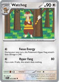 Watchog 073  - Reverse Holofoil SV White Flare - Uncommon