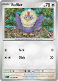 Rufflet 077  SV Black Bolt - Common