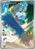 Oshawott 105/086  - Holofoil SV White Flare - Illustration Rare