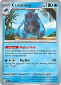 Carracosta 023  - Holofoil SV Black Bolt - Rare