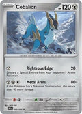 Cobalion 066  - Reverse Holofoil SV Black Bolt - Rare