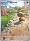 Paldean Wooper 102  - Holofoil ME02 Phantasmal Flames - Illustration Rare