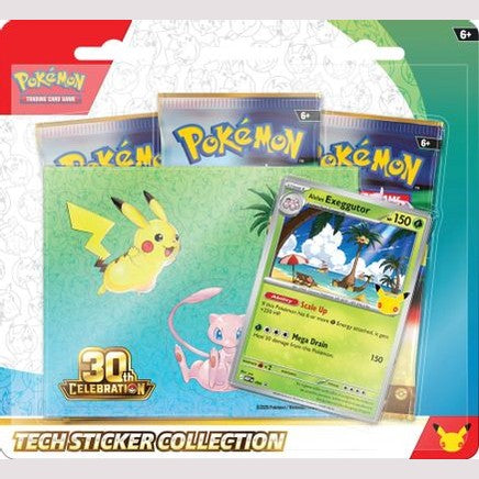 Pokemon TCG 30th Celebration Tech Sticker Collection [Alolan Exeggutor] Pre-Order