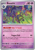 Banette 034  ME05 Pitch Black - Uncommon