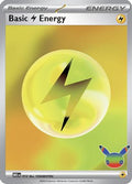 Basic Lightning Energy (30th Celebration) 012  - Holofoil MEE Mega Evolution Energies - Futuristic Rare