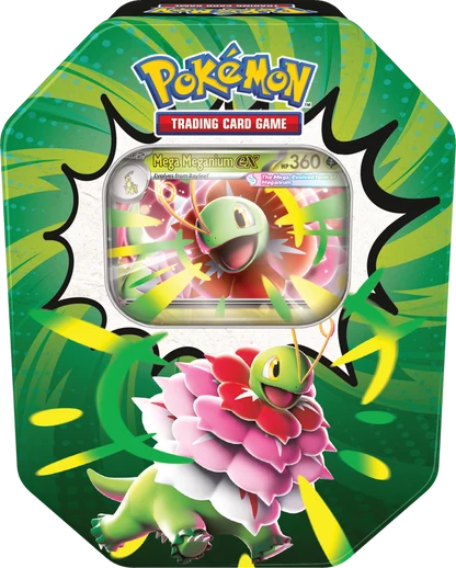 Pokemon TCG Ascended Heroes Tin - Mega Meganium Ex