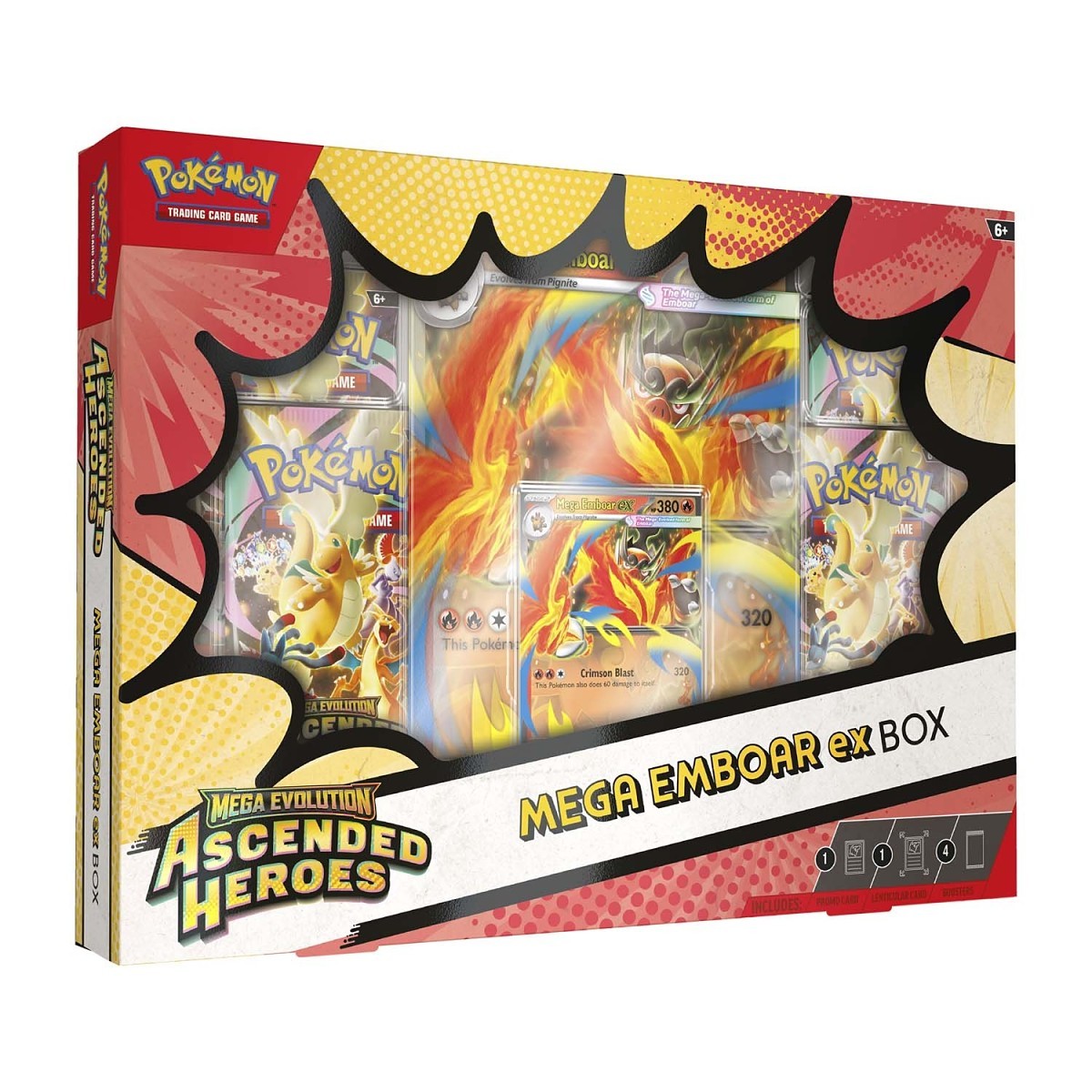 Pokémon TCG Mega Evolution Ascended Heroes ex Box