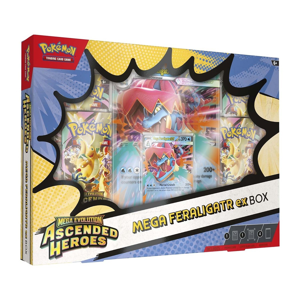 Pokémon TCG Mega Evolution Ascended Heroes ex Box