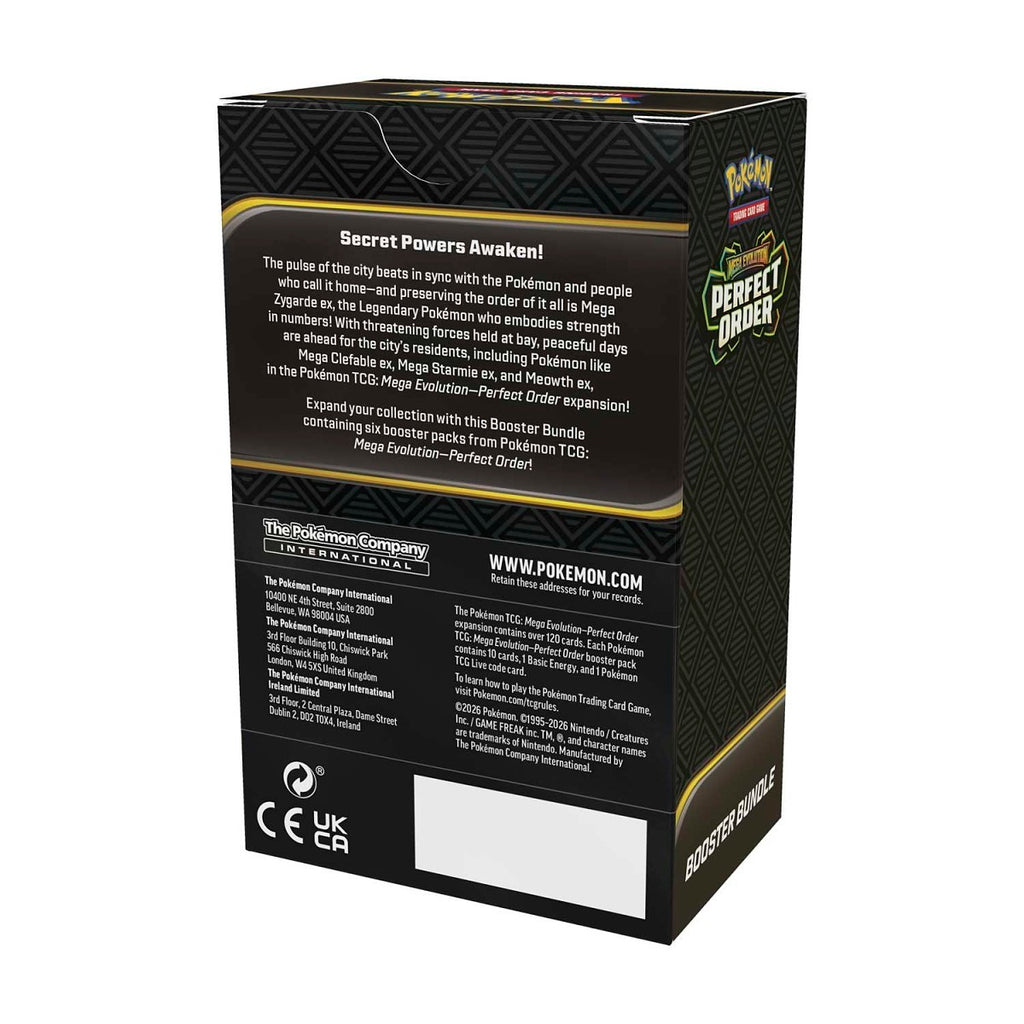 Pokemon TCG Perfect Order Booster Bundle