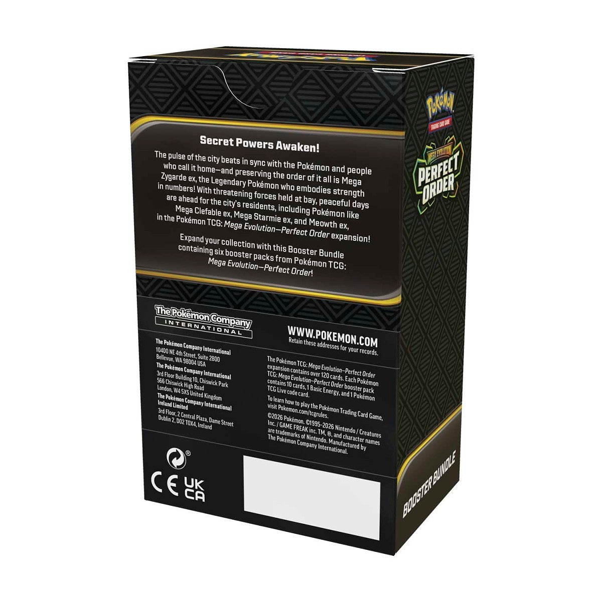 Pokemon TCG Perfect Order Booster Bundle