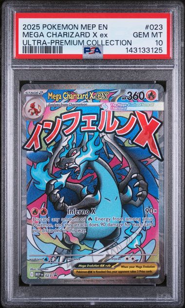 PSA 10 Mega Charizard X ex 023 – Black Star Promo