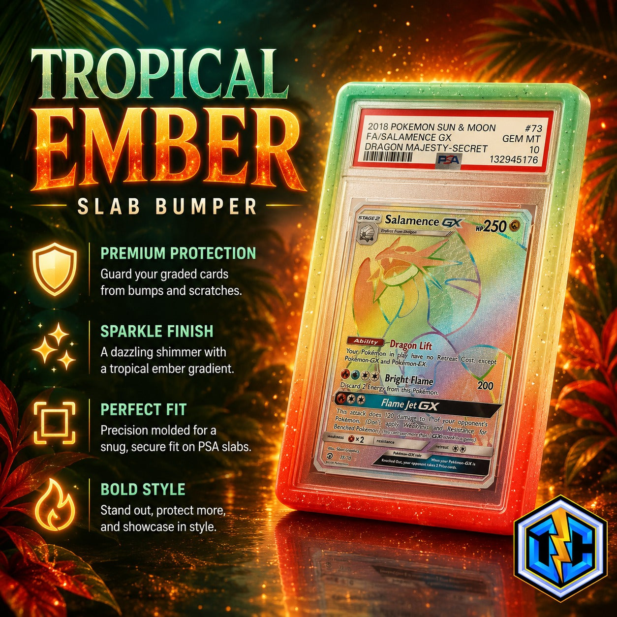 Tropical Ember PSA Slab Guard  Bumper