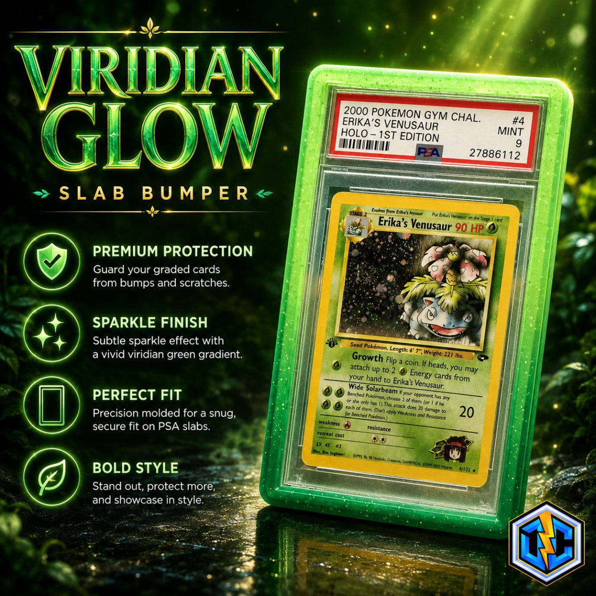 Viridian Glow PSA Slab Guard  Bumper