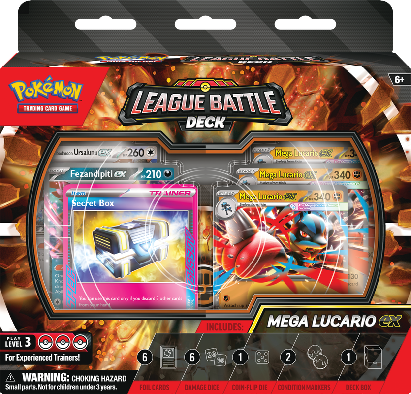 Pokemon TCG Mega Lucario ex League Battle Deck (Pre Order)