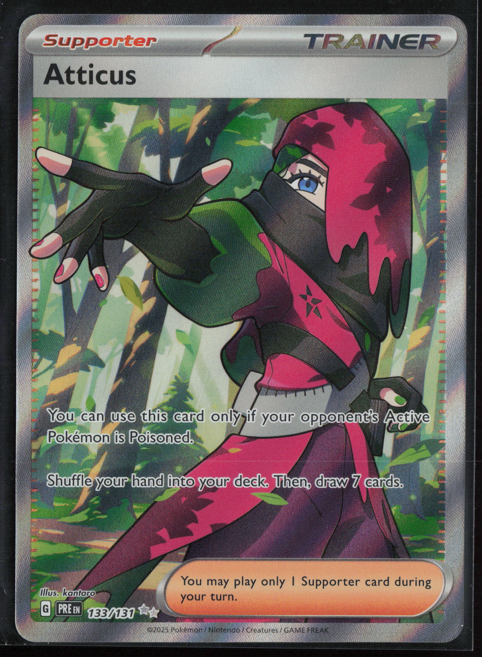 Atticus 133/131 Ultra Rare - Prismatic Evolutions - Near Mint