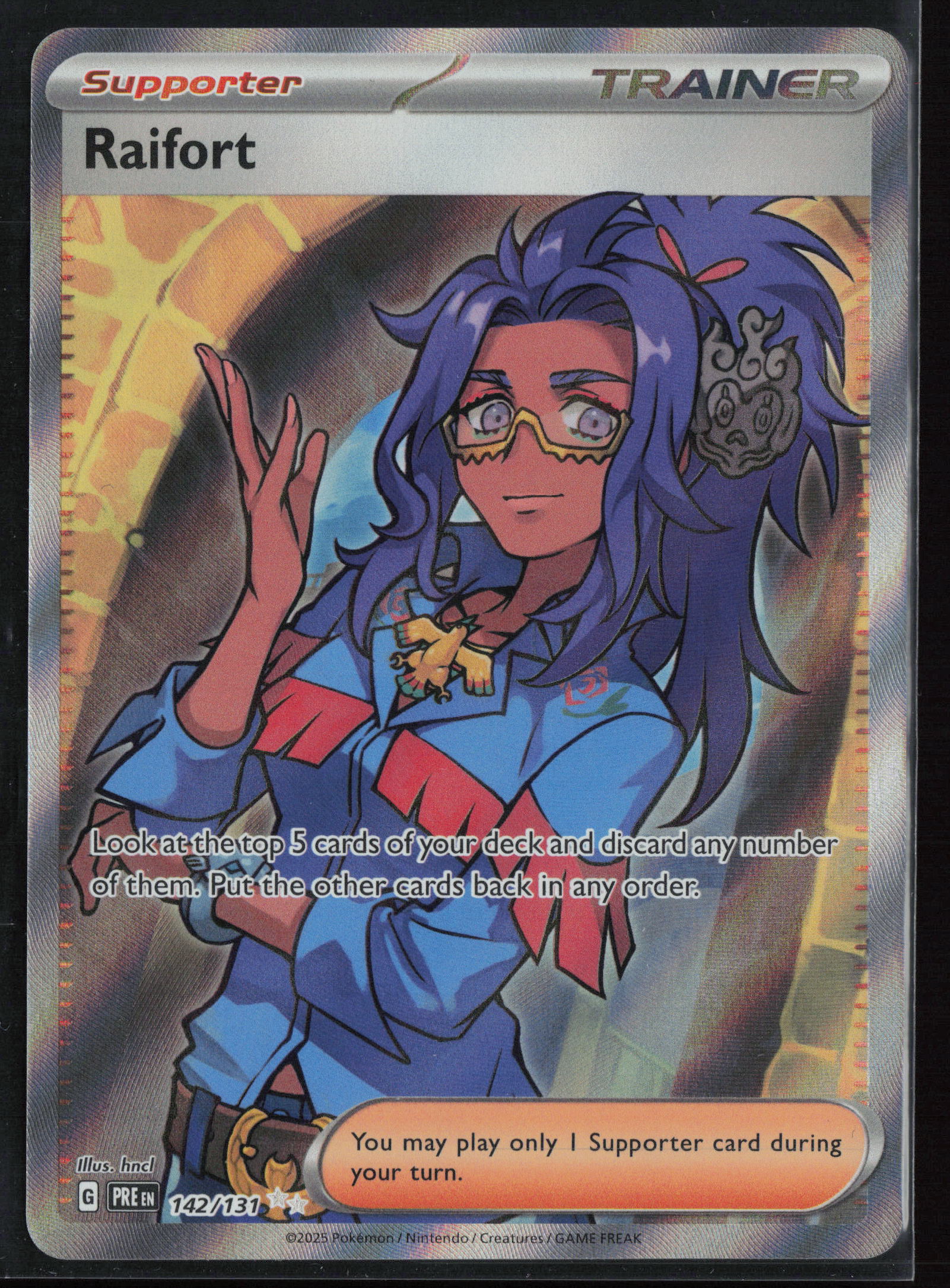 Raifort 142/131 Ultra Rare - Prismatic Evolutions - Near Mint