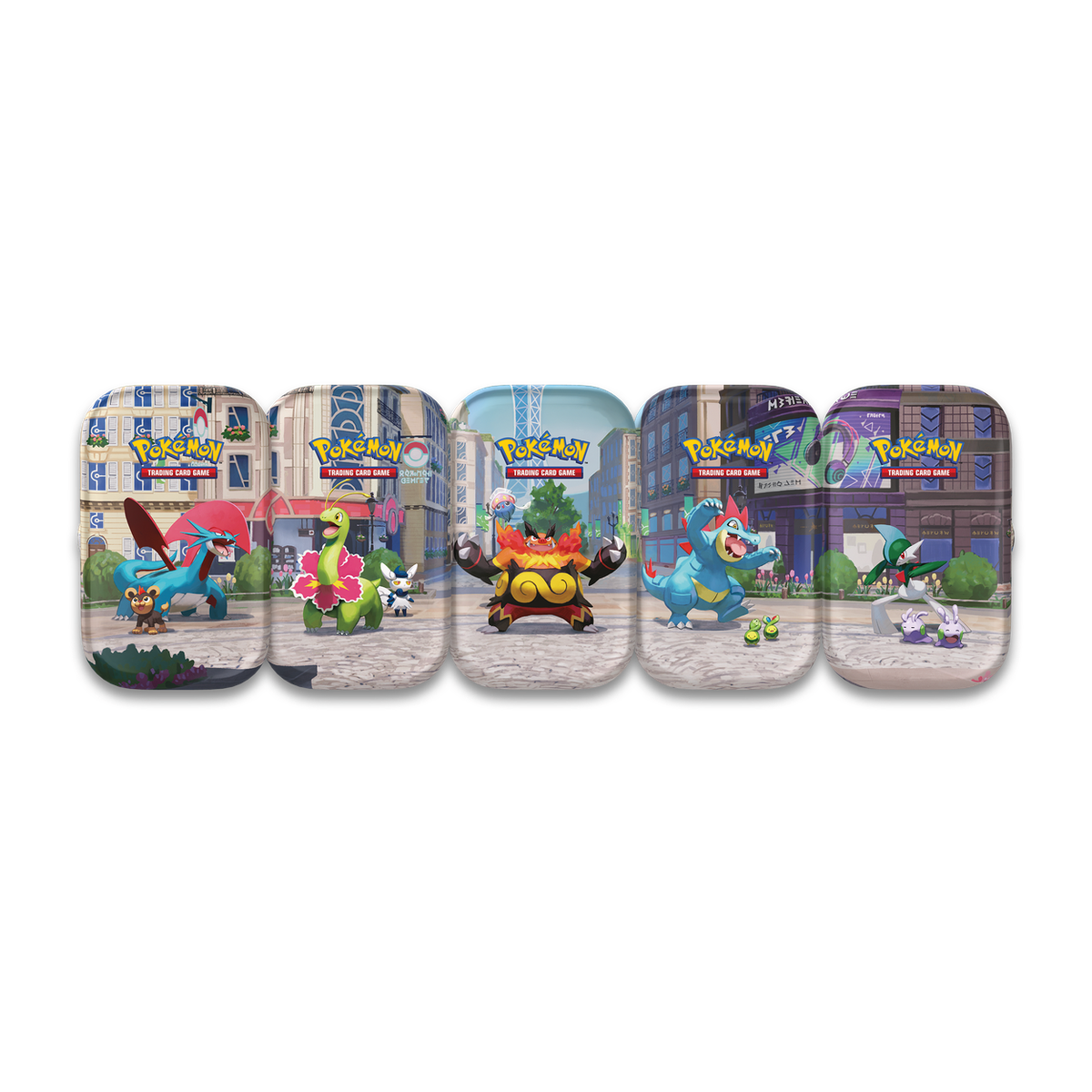 Pokemon TCG LUMIOSE CITY MINI TIN 10CT DISPLAY