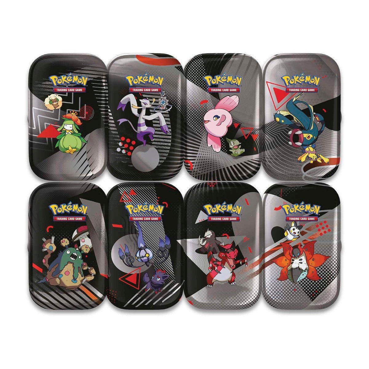 Pokémon TCG Unova Mini Tin Display Box (8 Tins)